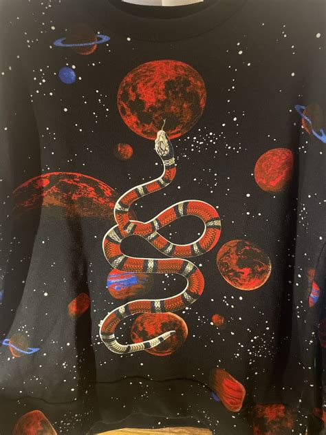 gucci pullover cheap - gucci space snake jumper.